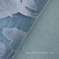 Foil crush velvet fabric